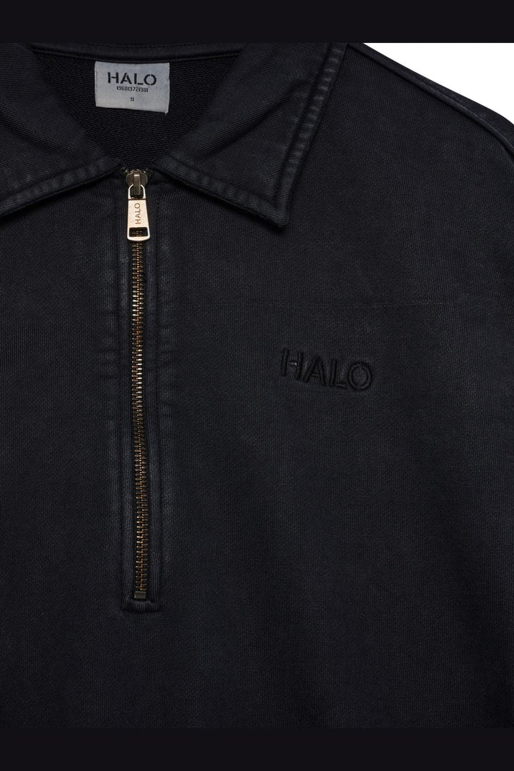 Halo - Boxy Polo Sweat 234449 - 2001 - Black