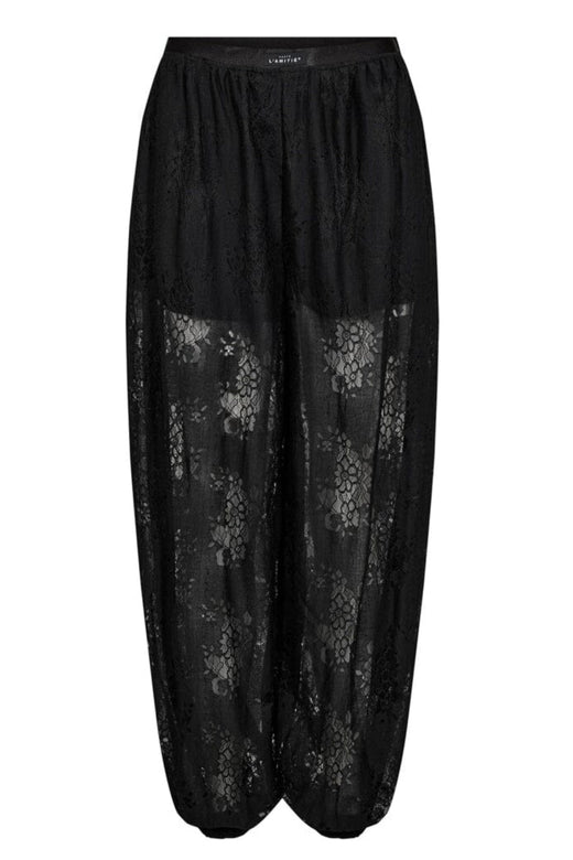 Haute L'Amitié - Bella Lace Harem Pant HL10584 - Black