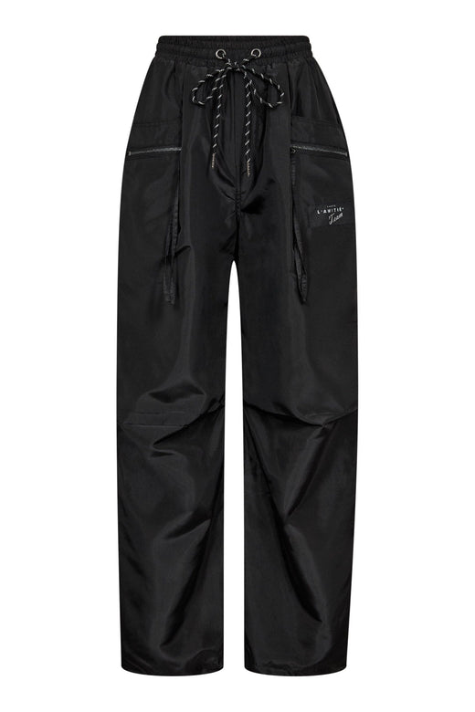 Haute L'Amitié - Cargo Zip Pocket Pant HL10654 - Black Bukser 