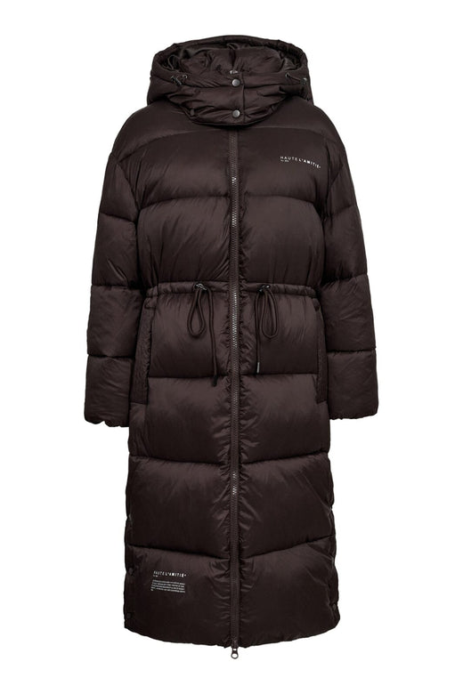 Haute L'Amitié - Climb Long Puffer Jacket HL10715 - Mocca Jakker 
