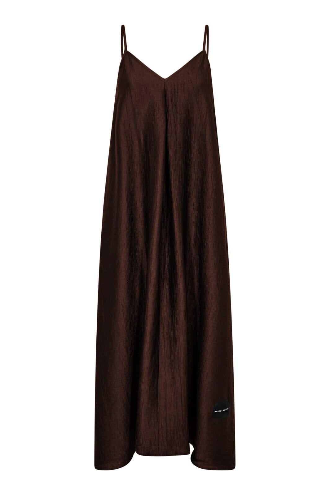 Haute L'Amitié - Corsica Pleat Strap Dress HL10601 - Mocca Kjoler 