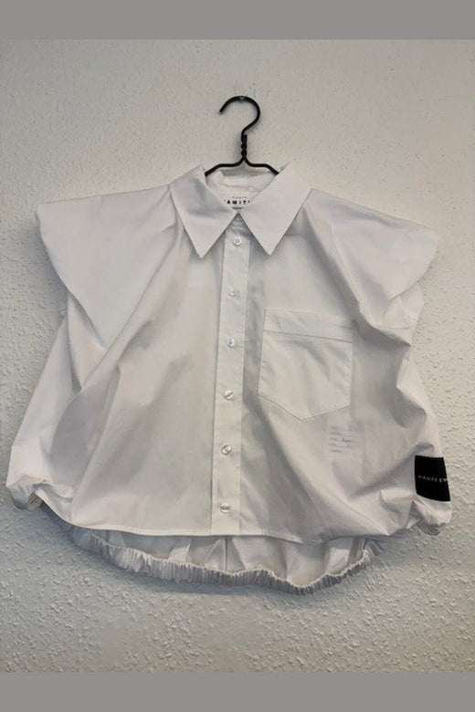 Haute L'Amitié - Dinnie Ns Poplin Shirt HL10846 - White