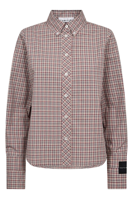 Haute L'Amitié - Emilie Check Shirt HL10747 - Iced Rose Skjorter 