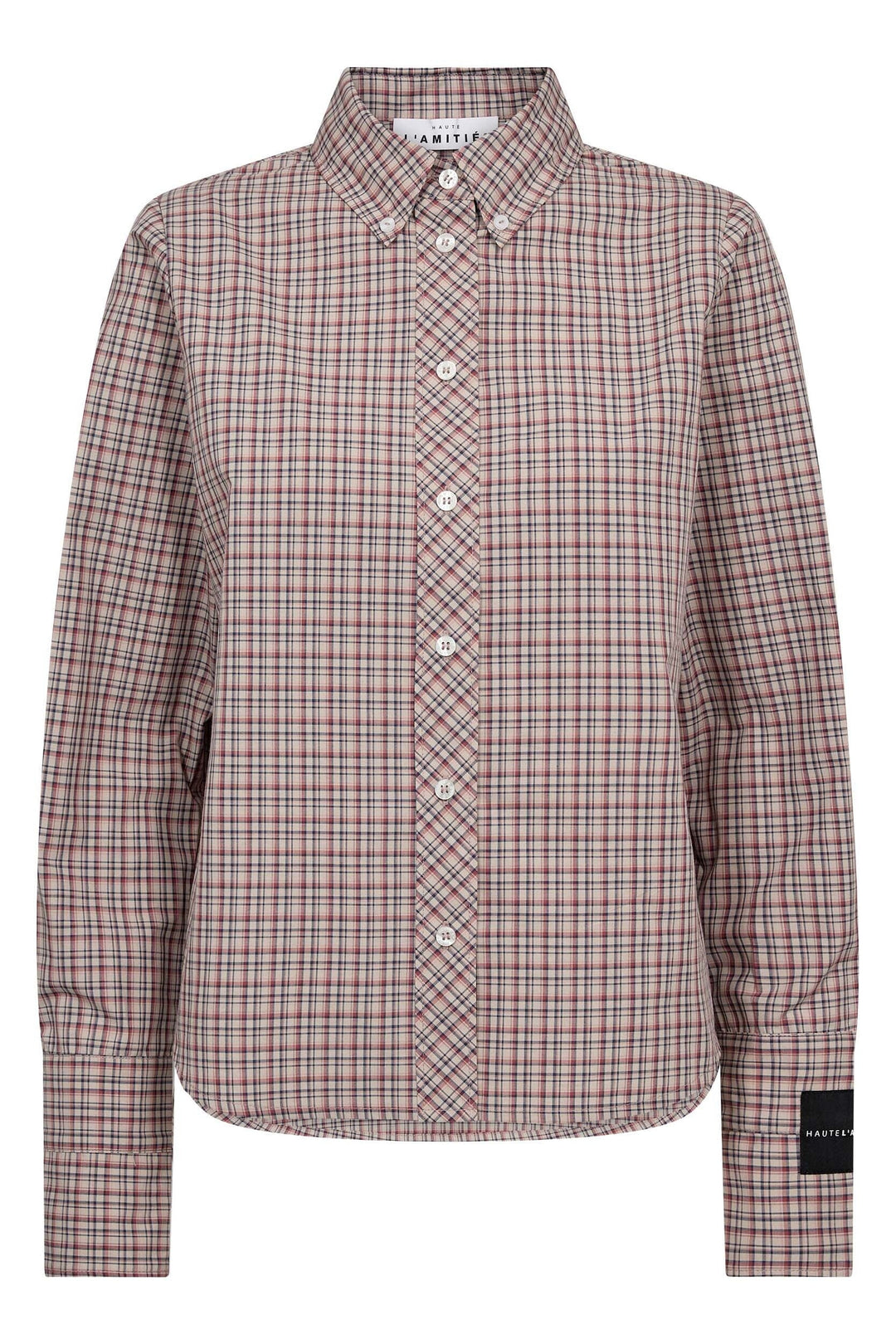 Haute L'Amitié - Emilie Check Shirt HL10747 - Iced Rose Skjorter 