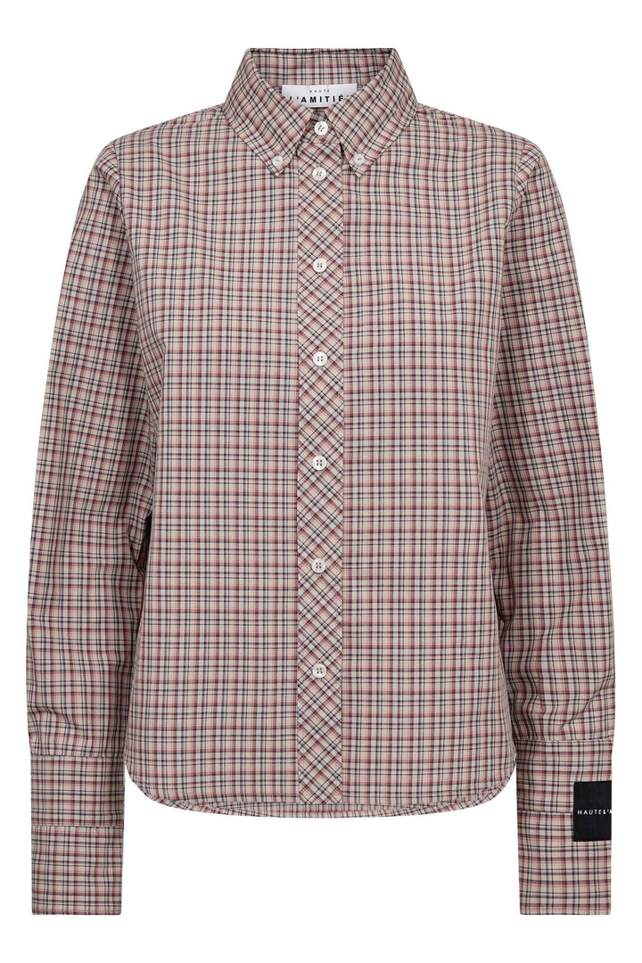 Haute L'Amitié - Emilie Check Shirt HL10747 - Iced Rose Skjorter 