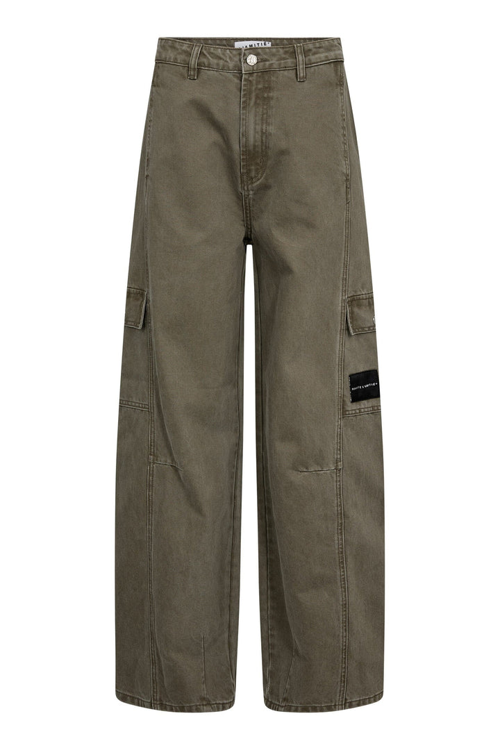 Haute L'Amitié - Enigma Pocket Pant HL10672 - Mud Bukser 