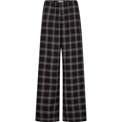 Haute L'Amitié - Haute Check Pant HL10782 - Black Check Bukser 