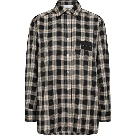 Haute L'Amitié - Haute Check Shirt HL10645 - Mocca Check Skjorter 