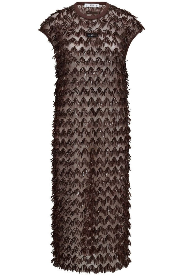Haute L'Amitié - Limone Dress HL10628 - Mocca Kjoler 