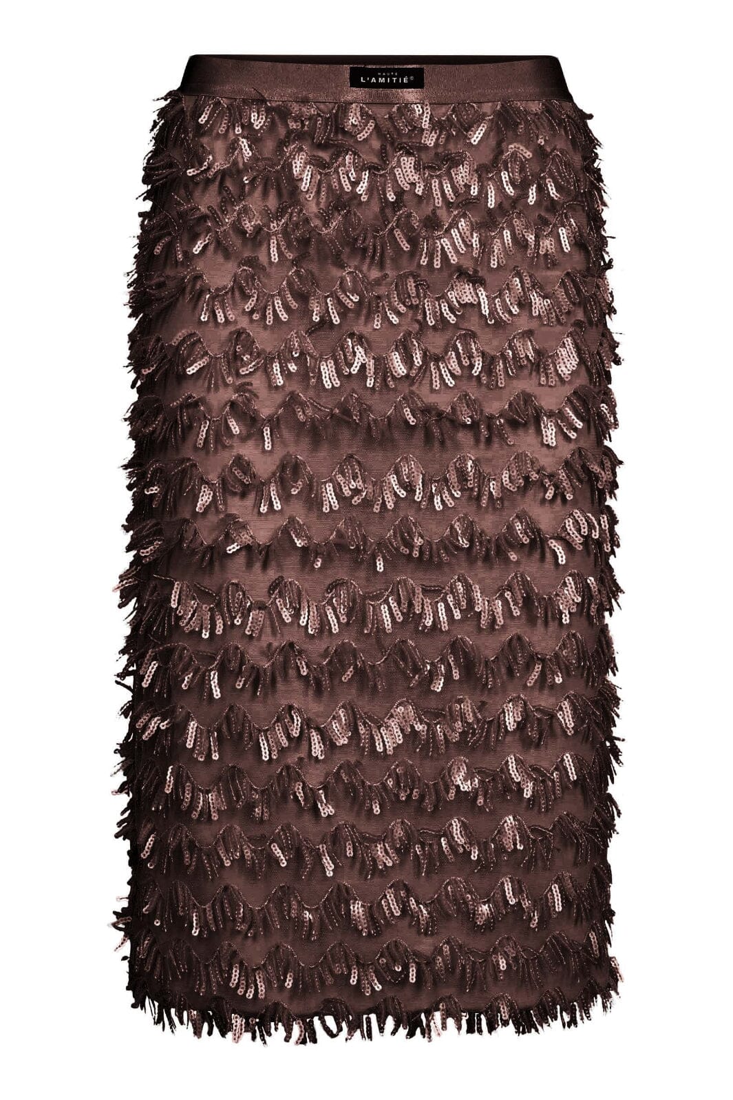 Haute L'Amitié - Limone Pencil Skirt HL10602 - Mocca Nederdele 