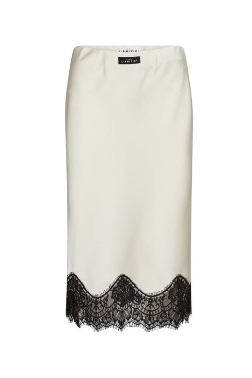 Haute L'Amitié - Naomi Lingerie Pencil Skirt HL10561 - Pearl