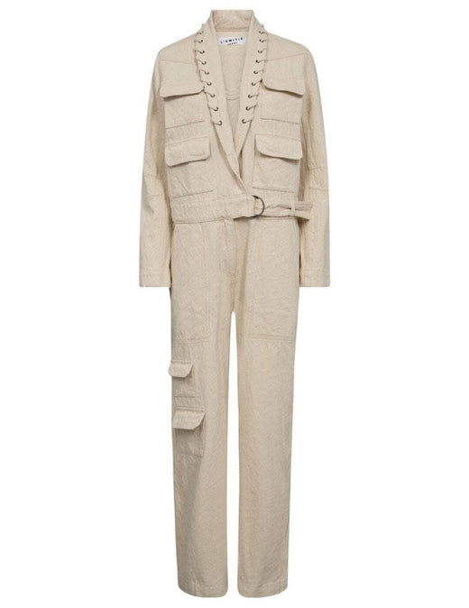 Haute L'Amitié - Pielle Structure Boiler Suit HL10483 - Pearl Jakker 
