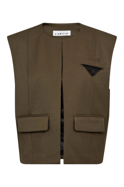 Haute L'Amitié - Premiere Box Waistcoat HL10162 - Army Frakker 