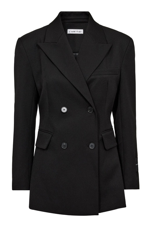 Haute L'Amitié - Premiere Waist Fit Blazer HL10703 - Black Blazere 