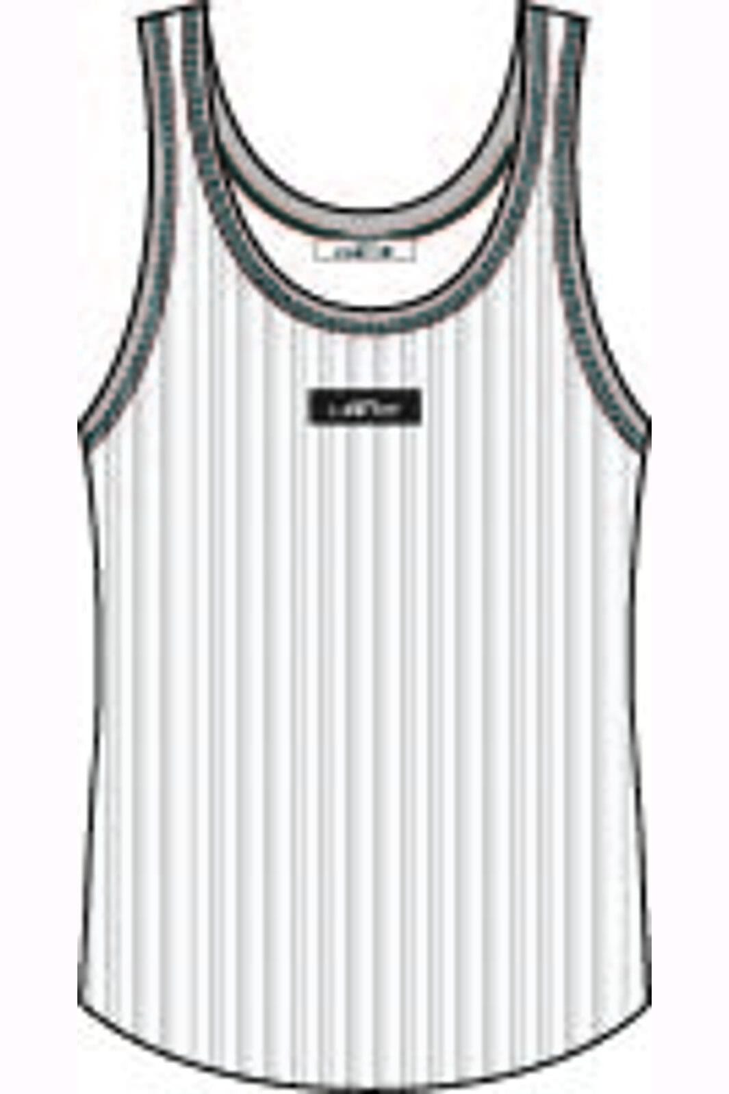 Haute L'Amitié - Rib Badge Tank HL10011 - Grey Melangé
