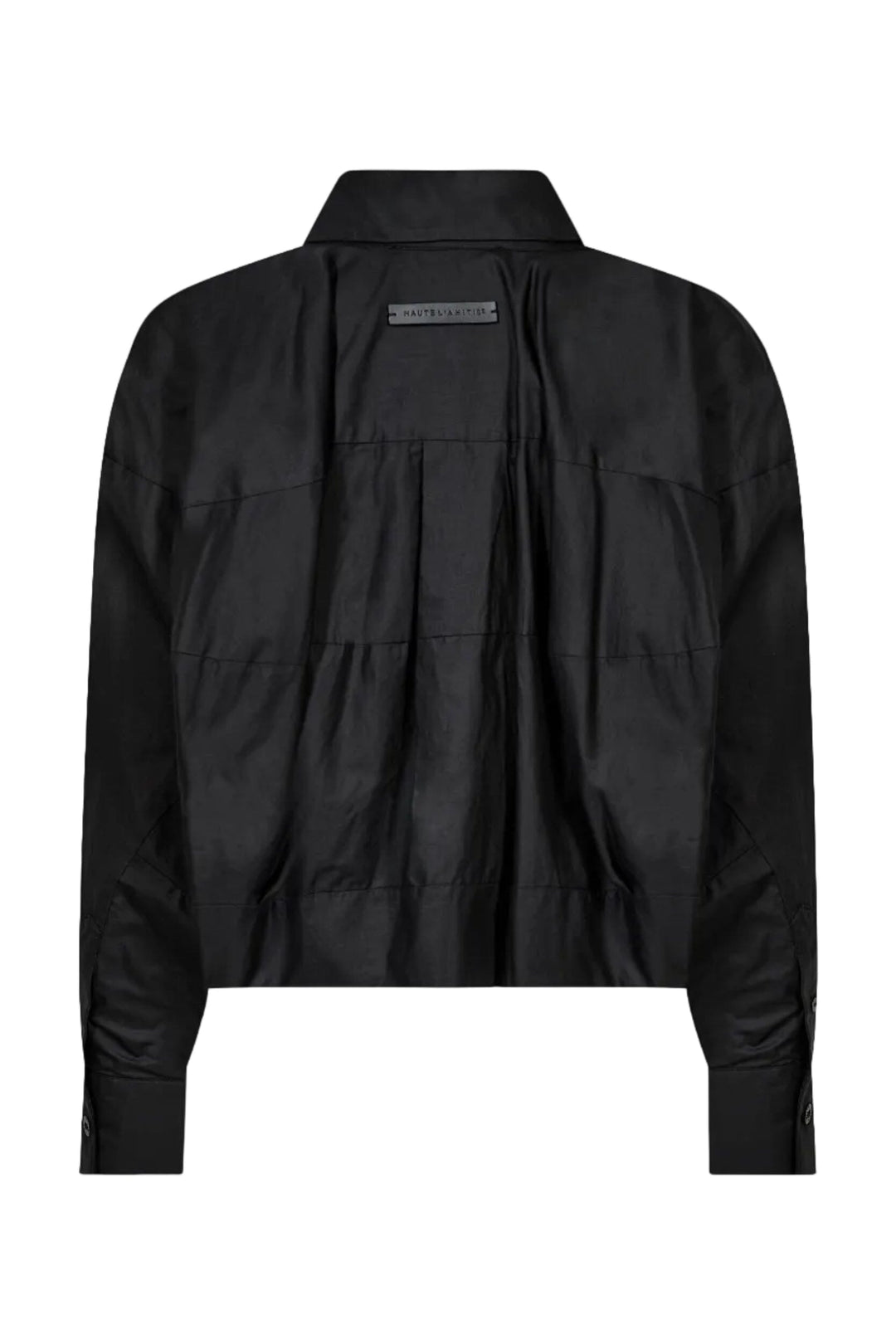 Haute L'Amitié - Sophie Din Coated Shirt Hl10902 - Black Skjorter 