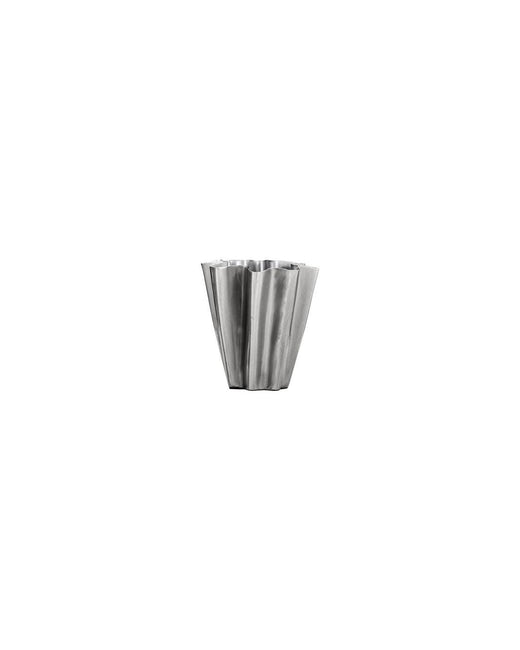 House Doctor - Vase, Hdflood, Børstet Sølvfinish - 900000765