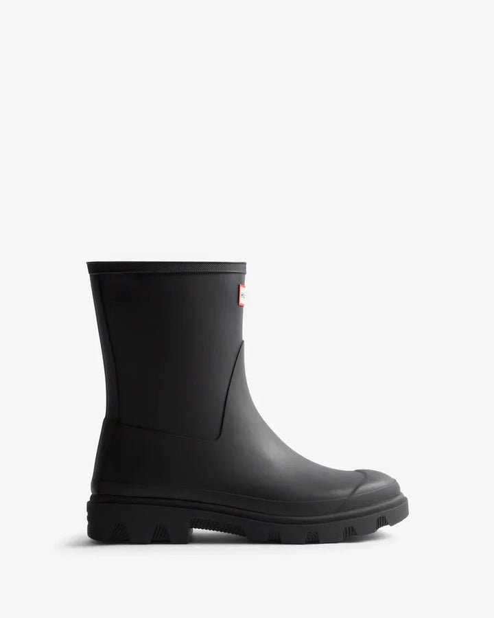 Hunter - Downpour Short Boot Hfru0002251blk - Black Gummistøvler 