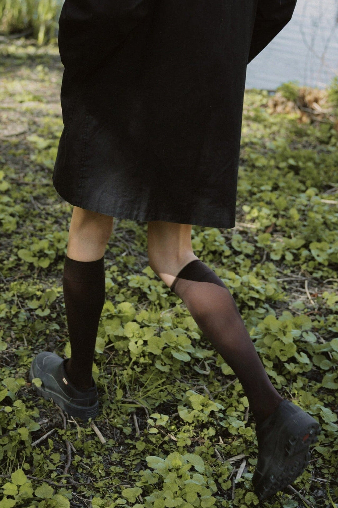 Hunter - Elements Clog Hfru0002261blk - Black Gummistøvler 