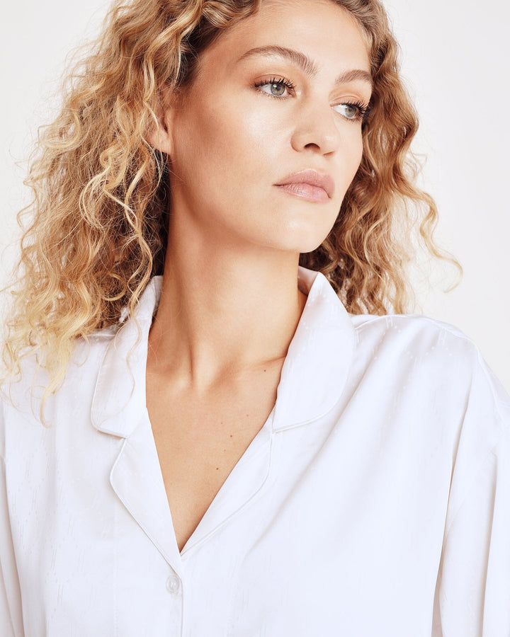 Hype The Detail - Satin Pyjamas 800-43 - 80 - Ivory Nattøj 