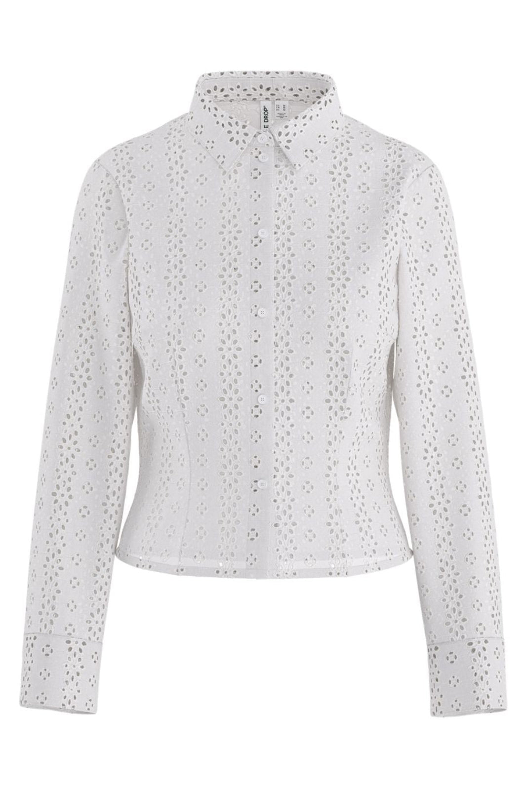 Hypedrop - Hdmarlee Ls Fitted Shirt 32000888 - 5199085 - White