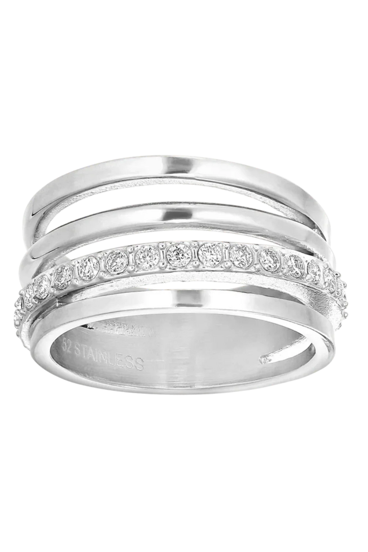 Jane Koenig - Big Olympia Ring BOR-SS26-SS-S - Silver Ringe 