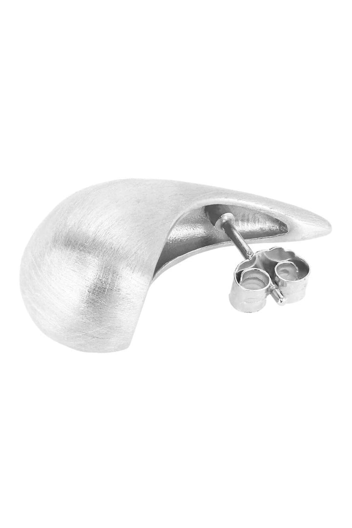 Jane Kønig - Mega Orbis Drop Stud MODS-SS25-S - Forsølvet