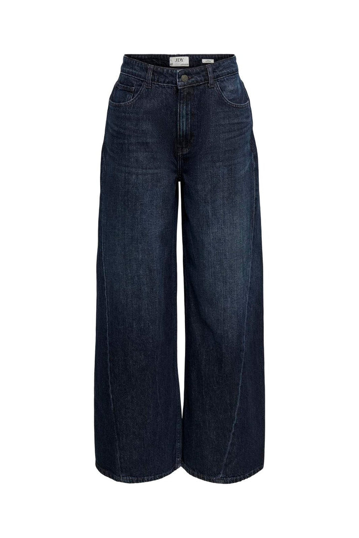JDY - Jdycarina Asym Wide Db - 5113242 Dark Blue Denim Plum Perfect Thread