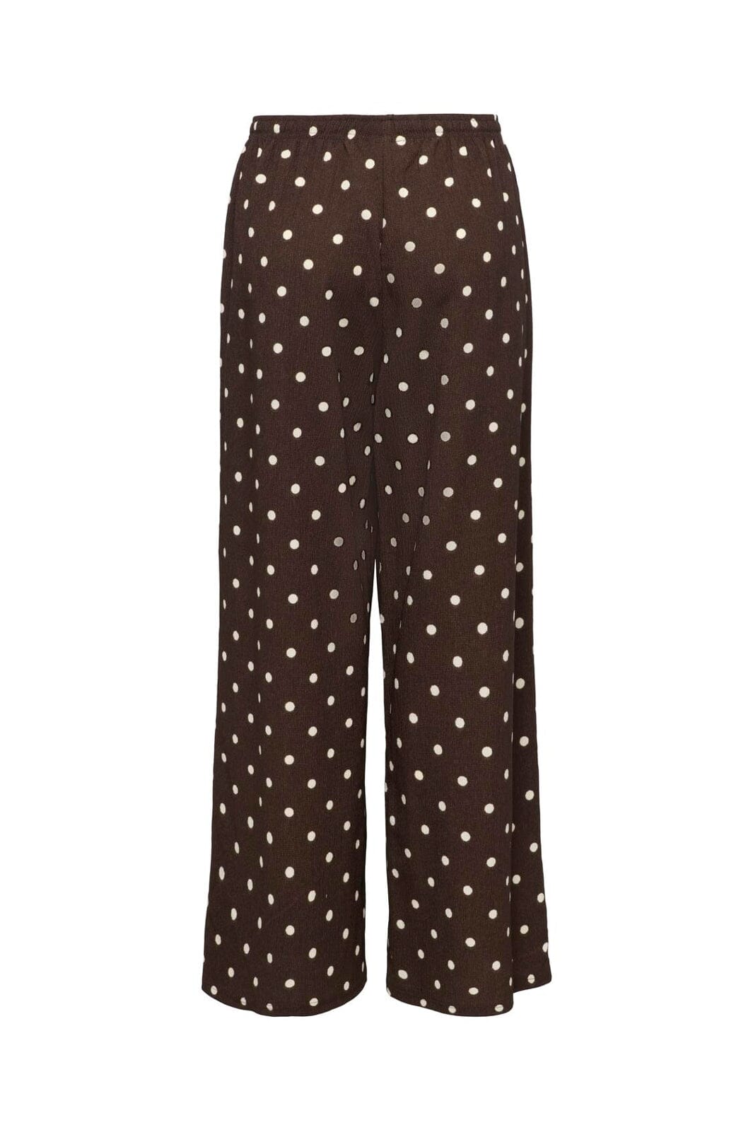 JDY - Jdydebbie New Loose Pant Dia - 5058908 Coffee Bean Sandshell Dot