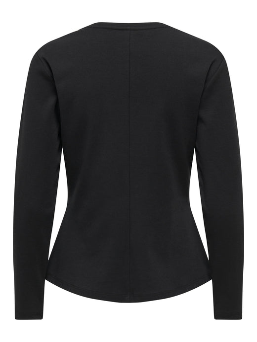 JDY - Jdyeva L/S Top - 5034426 Black Bluser 