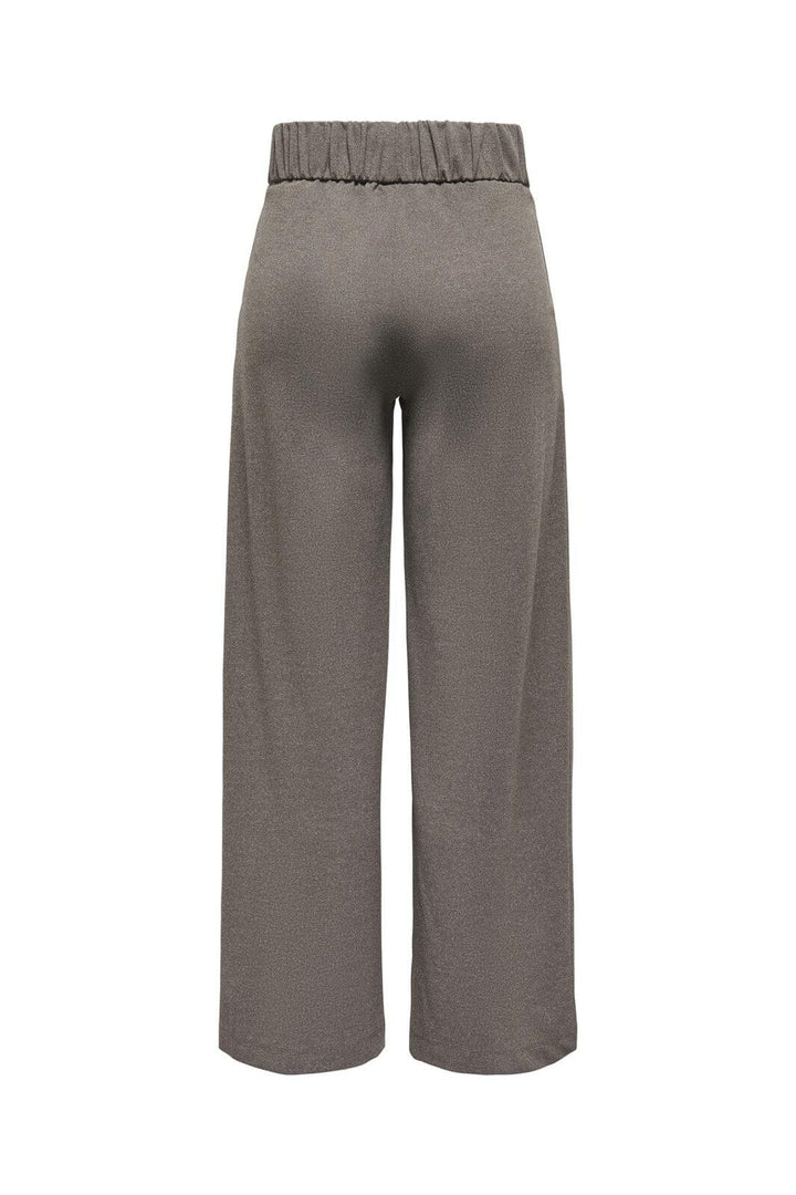 JDY - Jdygeggo Life New Long Pant - 4876476 Chocolate Brown Melange