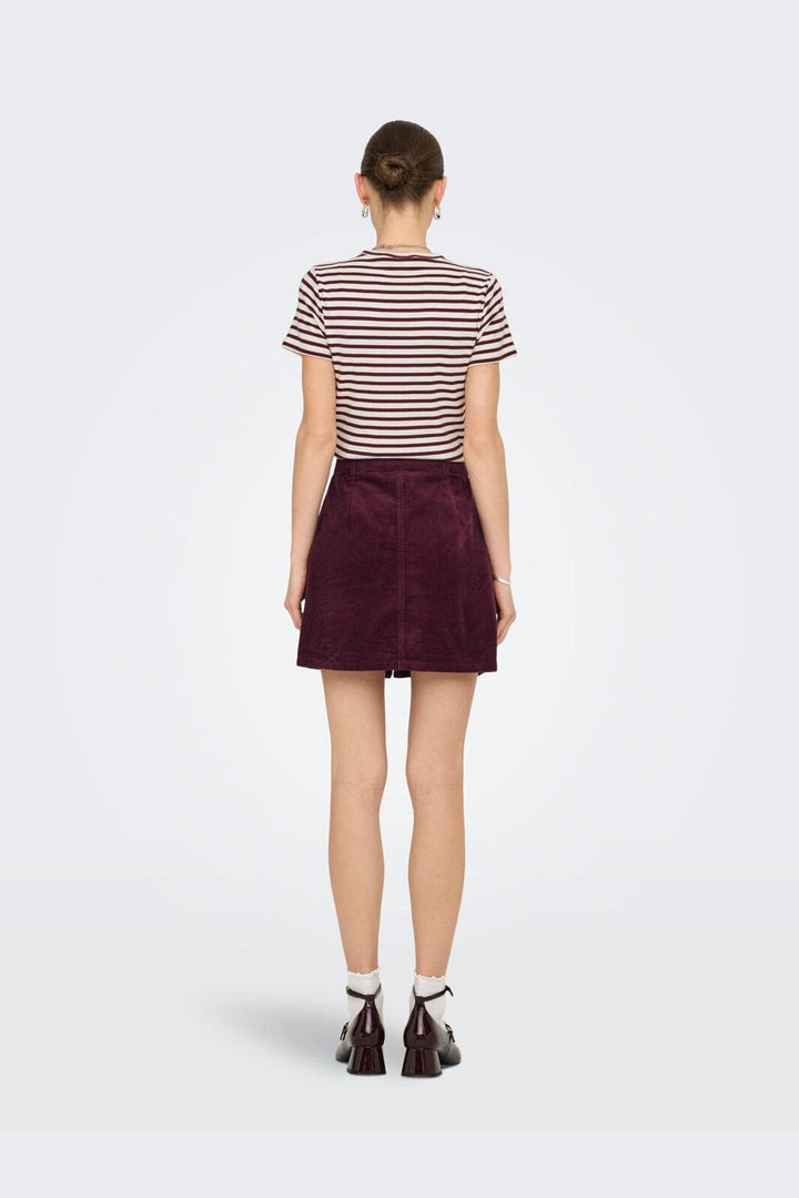 JDY - Jdyshiraz Corduroy Skirt - 4815192 Fig