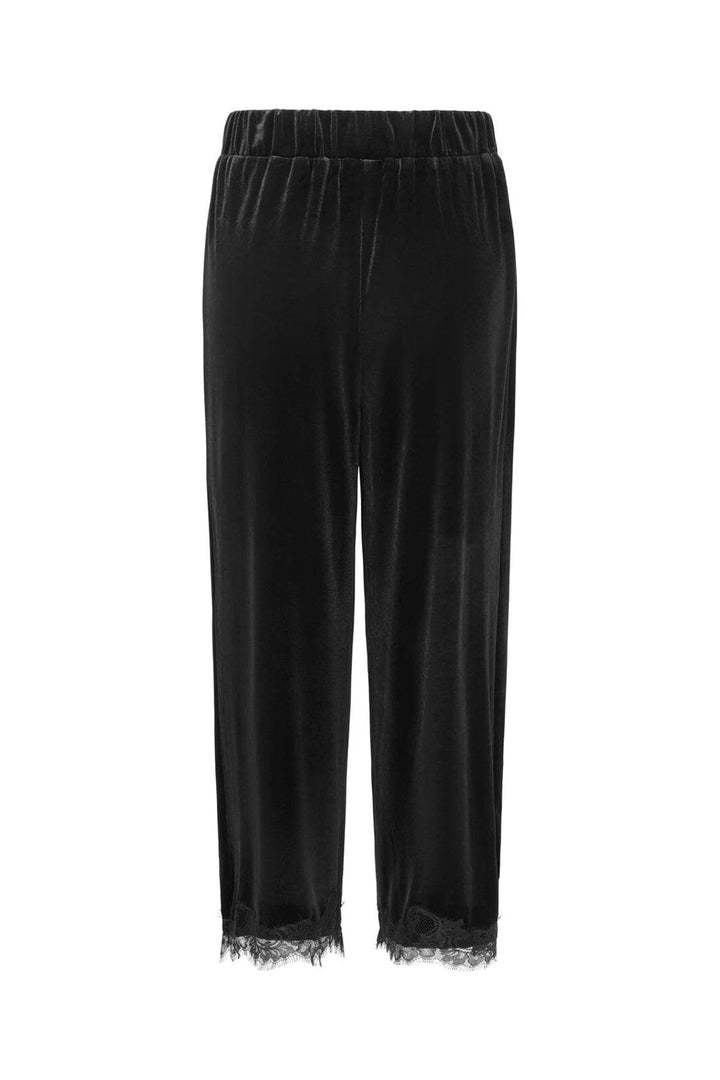 JDY - Jdyvalerie Velvet Lace Pant - 5121633 Black