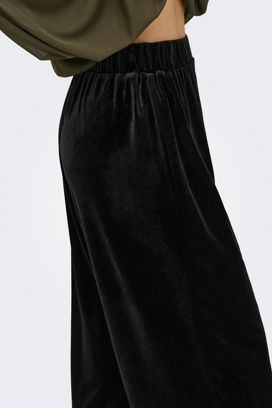 JDY - Jdyvalerie Velvet Lace Pant - 5121633 Black