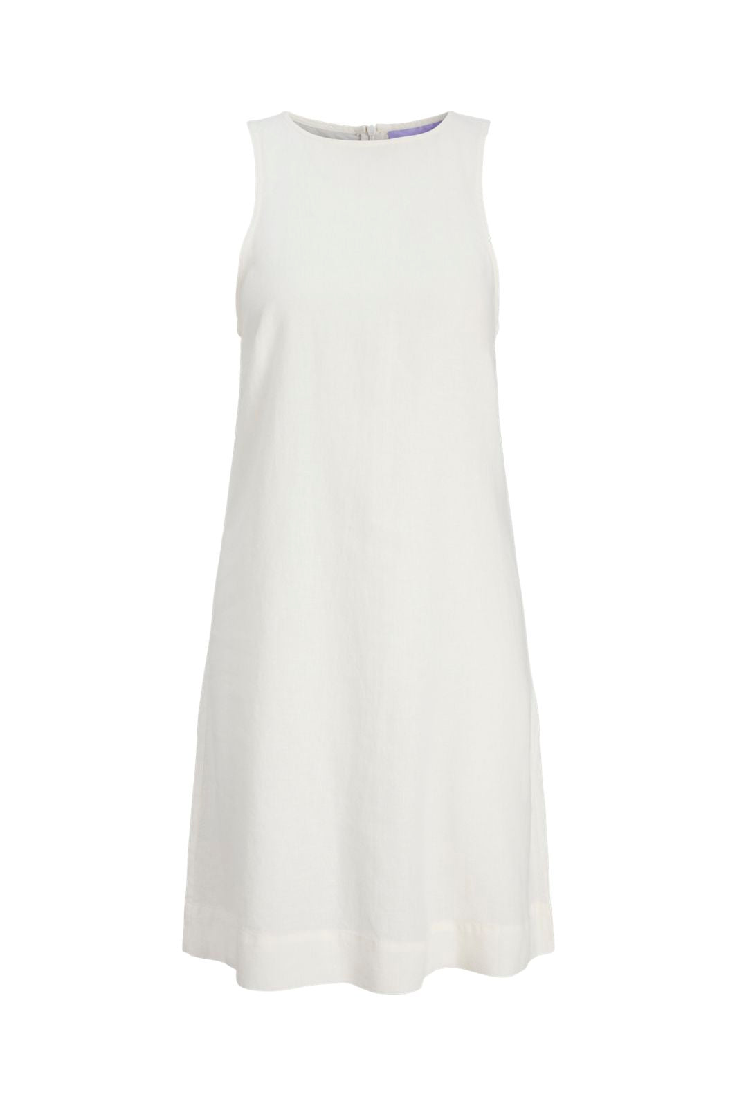 Jjxx - Jxalmira Linen Ble Short Sl Dress Ln - 4906572 Blanc De Blanc