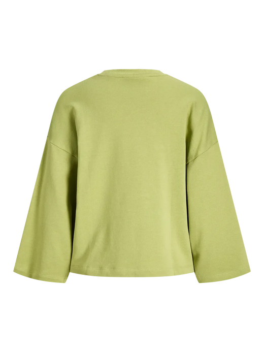 Jjxx - Jxbella Loose 3/4 Sleeves Sweat Swt - 5093452 Fern Bluser 