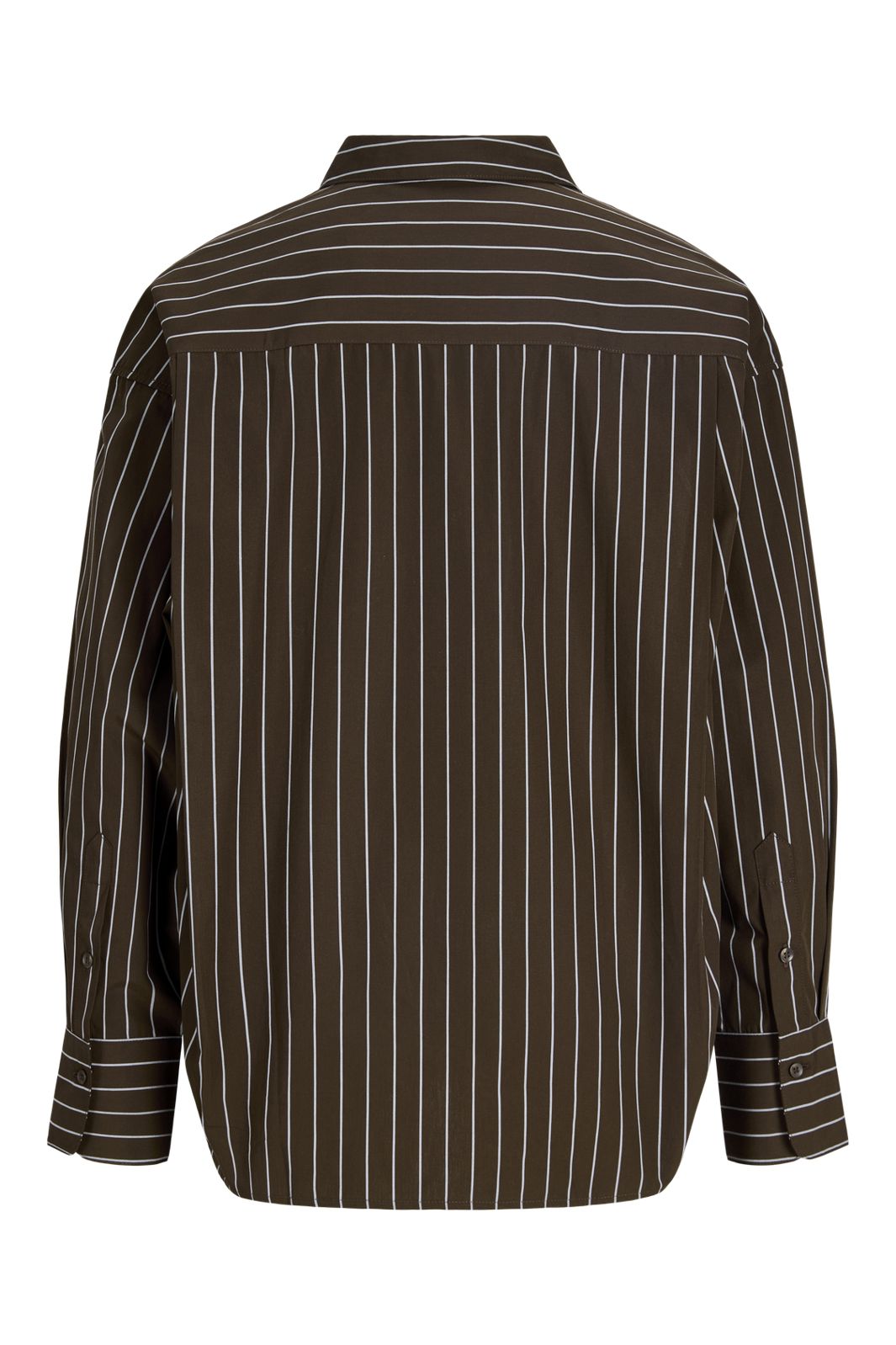 Jjxx - Jxjamie Ls Relaxed Poplin Shirt - 5126035 Demitasse Thin White