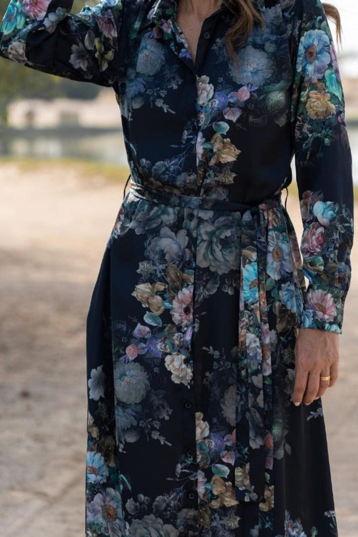 Karmamia - Carla Dress - Daisy Noir Wildflower
