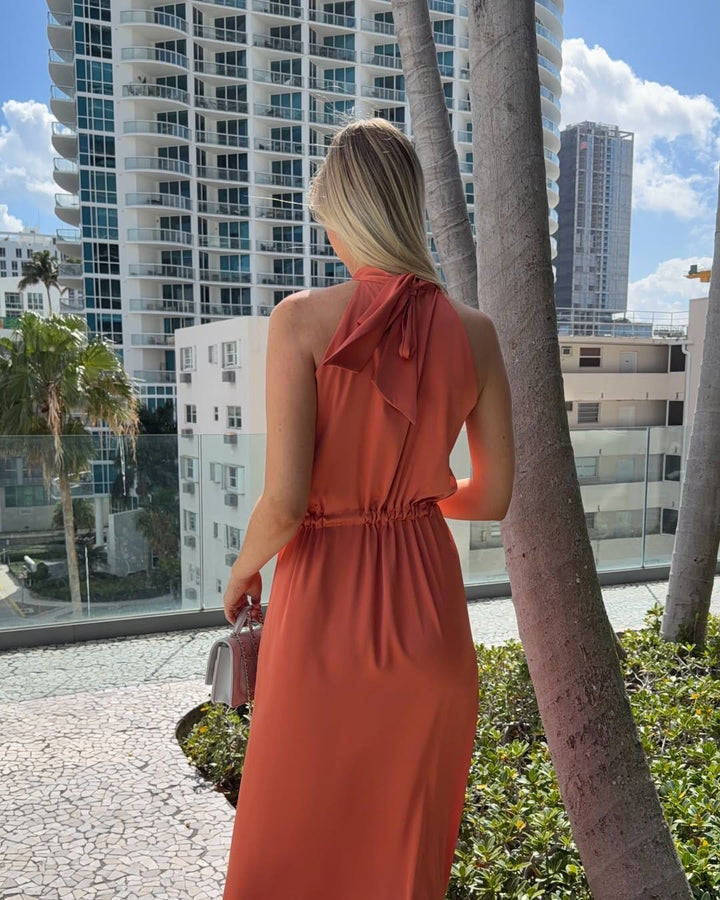 Karmamia - Layla Dress 2363 - Semi Rich Sunset Kjoler 