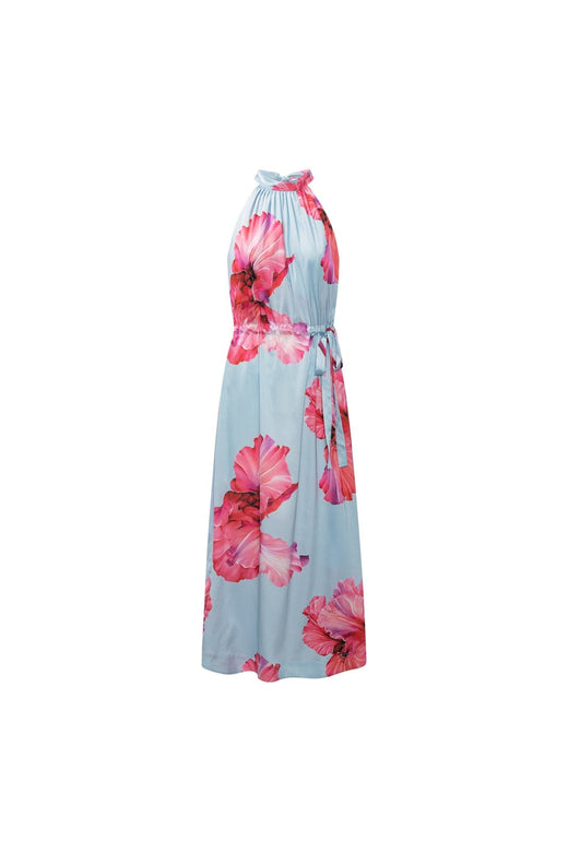 Karmamia - Layla Dress 2471 - Fuchsia Maxi Flower