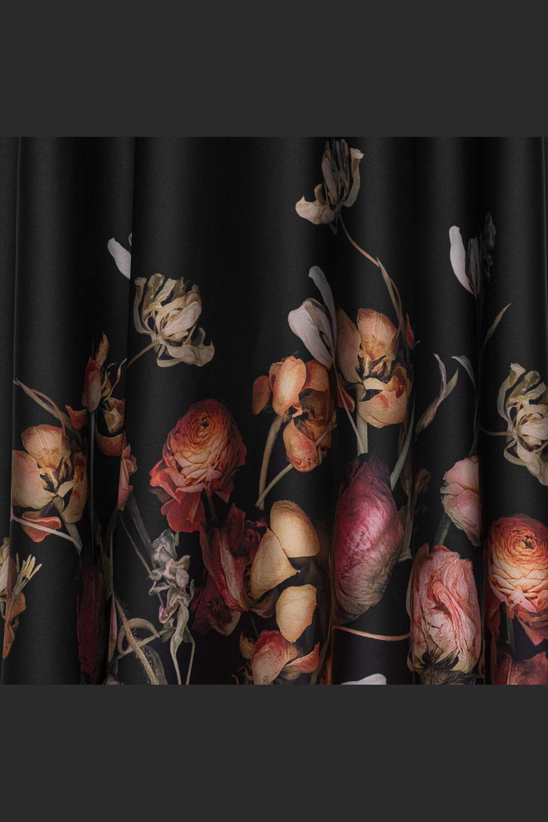 Karmamia - Savannah Skirt 1942 - Black Blossom