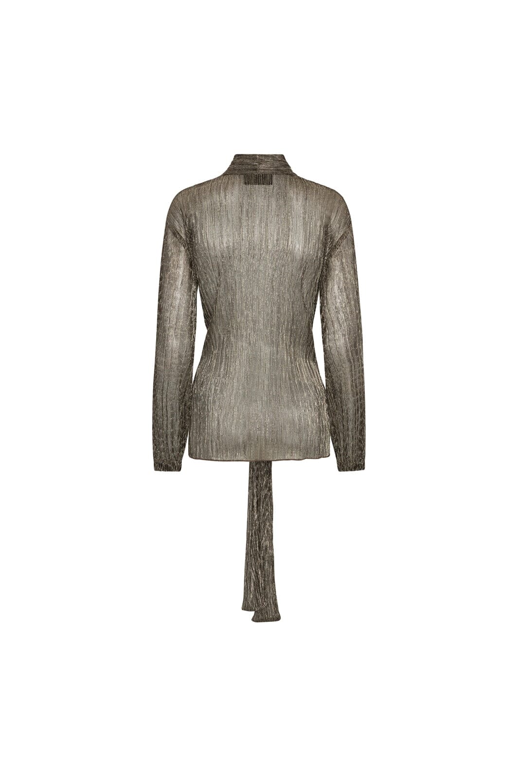Karmamia - Shimmer Wrap Blouse 2578 - Gold