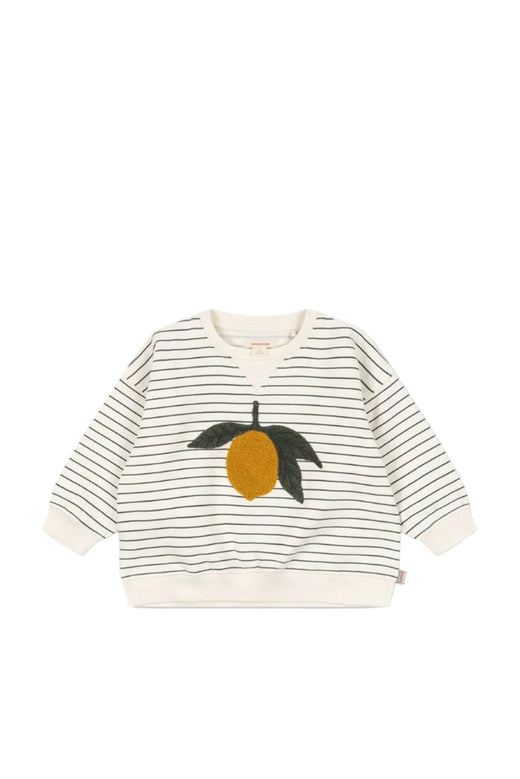 Konges Sløjd - Amio Sweat Shirt Ocs Ks105880 - Cilantro Stripe