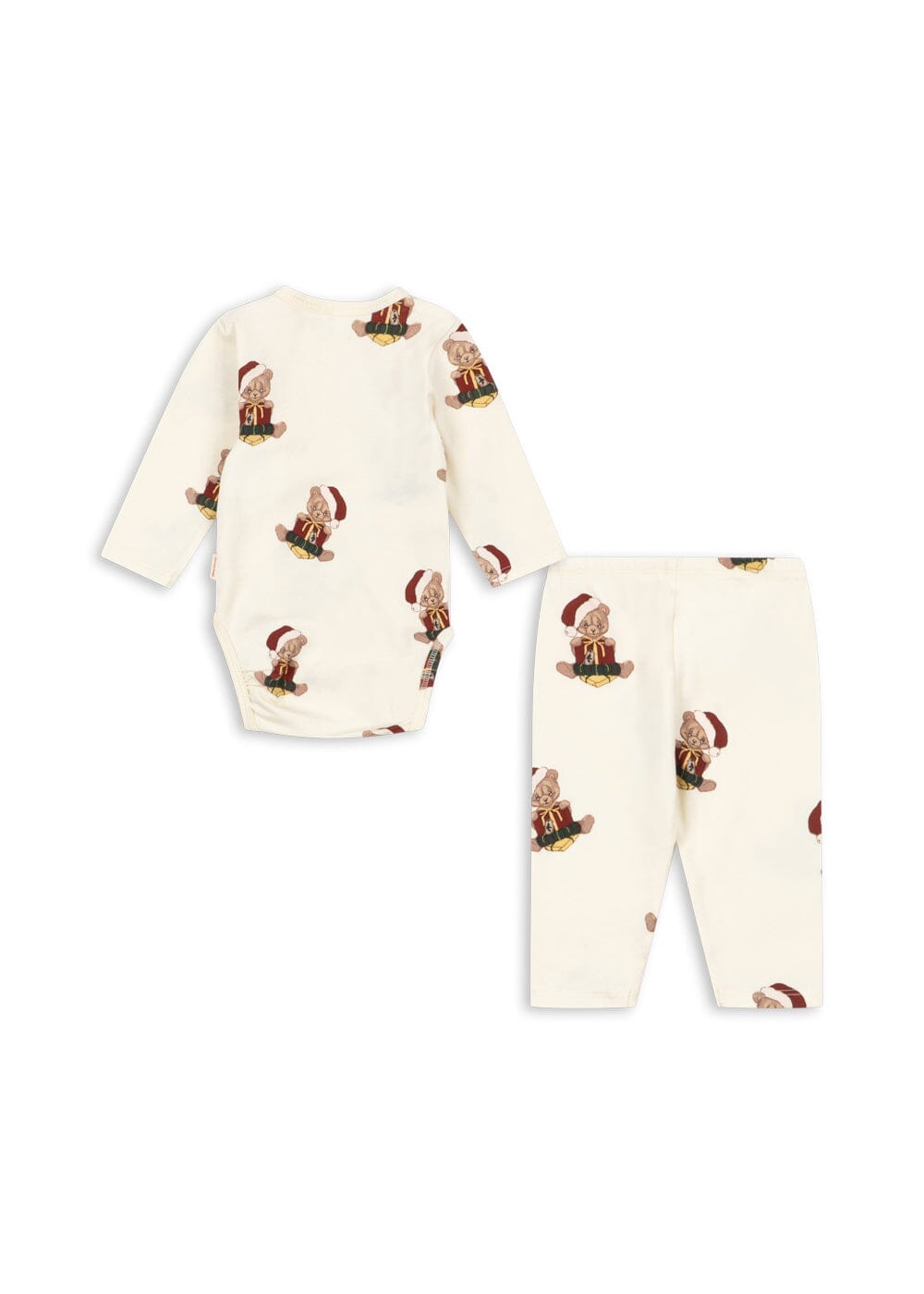Konges Sløjd - Basic Newborn Set Gots Ks106382 - Teddy Bear