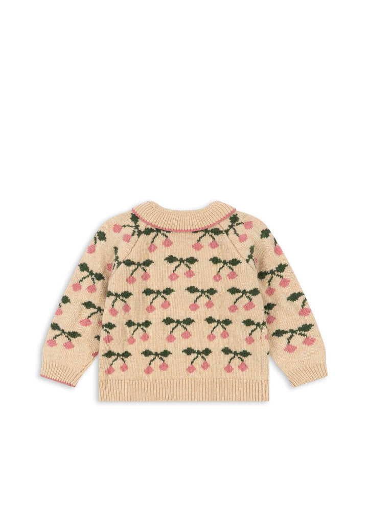 Konges Sløjd - Belou Collar Cardigan Ks105907 - Cherry
