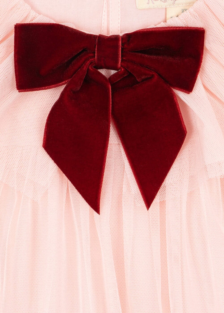Konges Sløjd - Bow Dress Ks106400 - Creole Pink