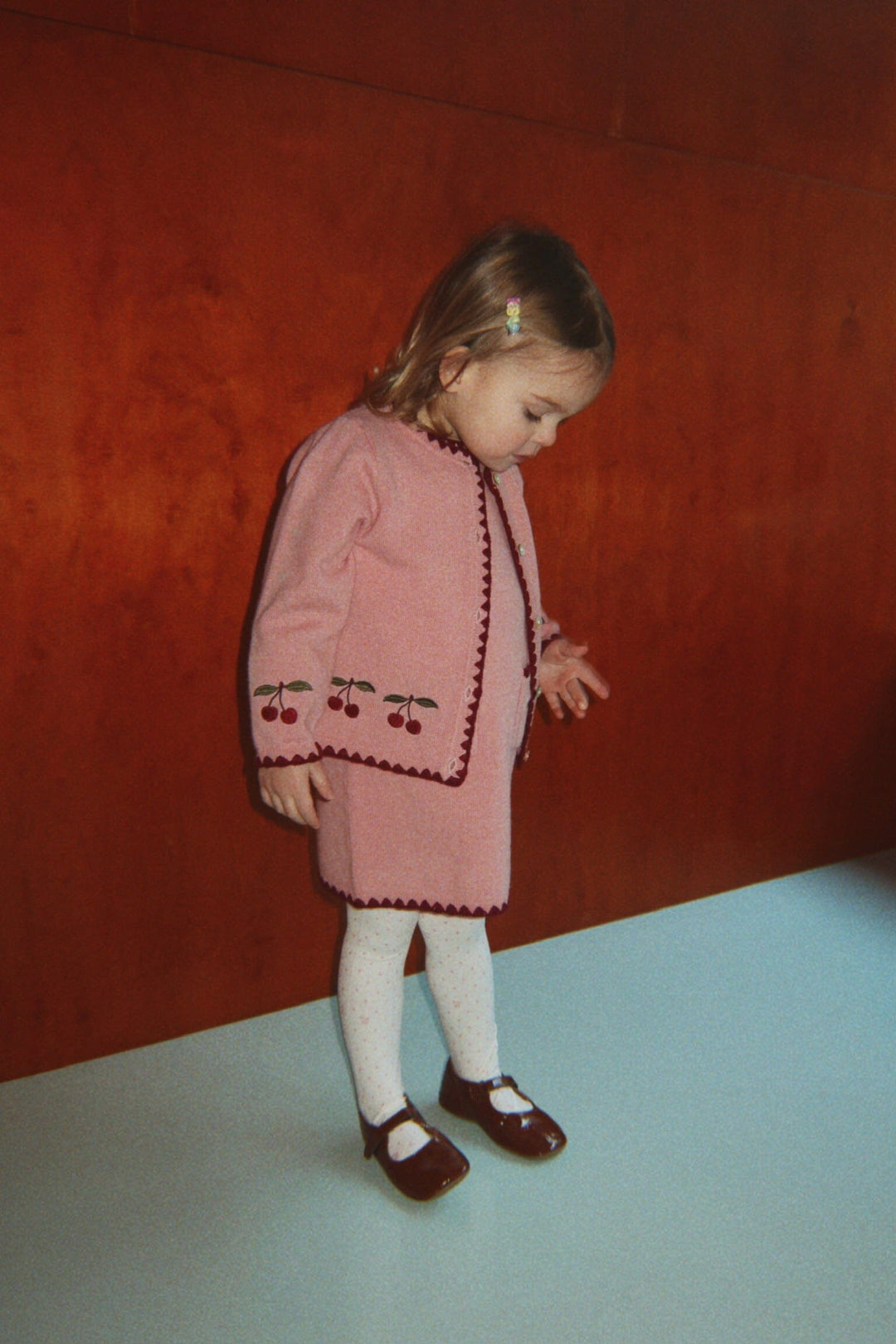 Konges Sløjd - Collette Dress Ks106429 - Pale Blush Kjoler 