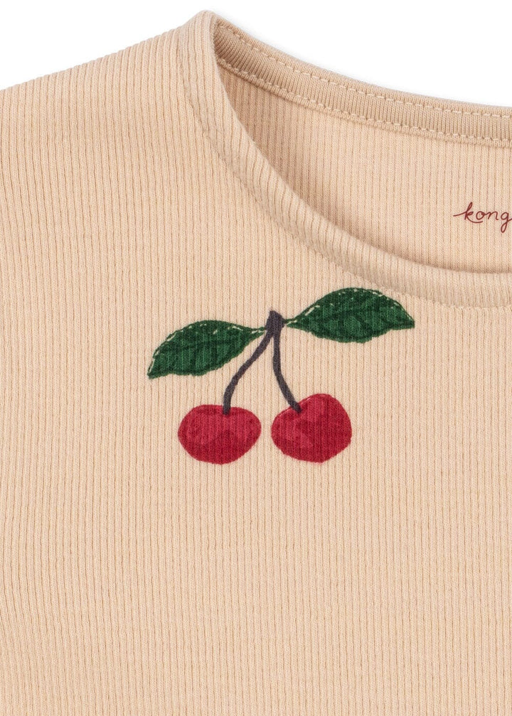 Konges Sløjd - Ella Ls Tee Gots Ks105983 - Ma Grande Cerise