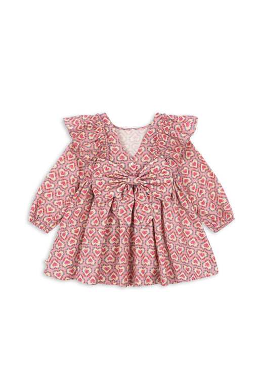 Konges Sløjd - Evia Ls Bow Dress Gots Ks105988 - Felice Rose