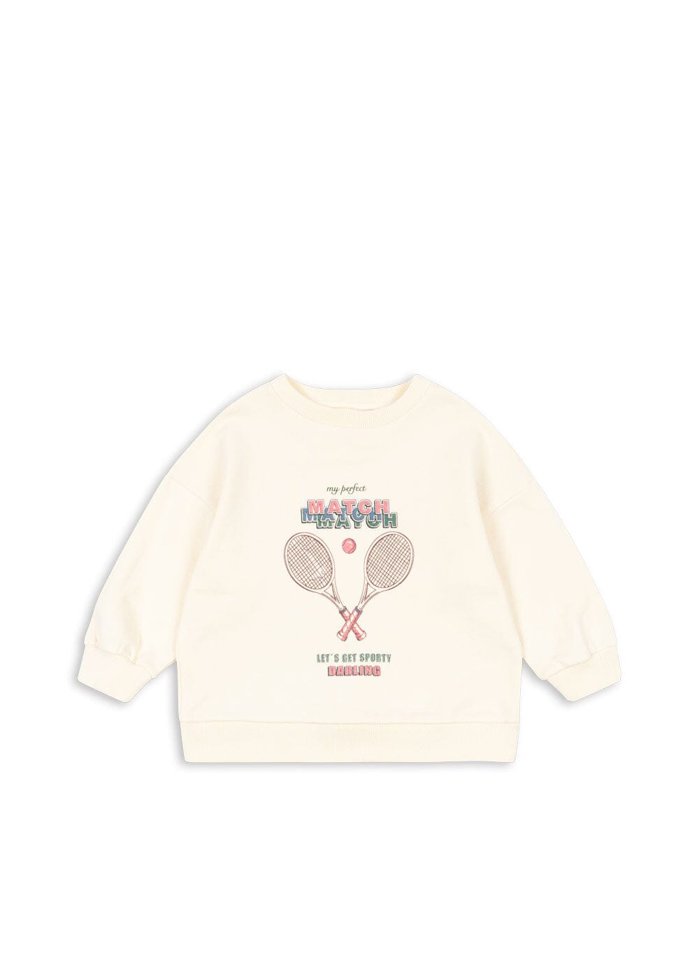 Konges Sløjd - Loupy Lou Sweat Shirt Ocs Ks104951 - Buttercream Sweatshirts 